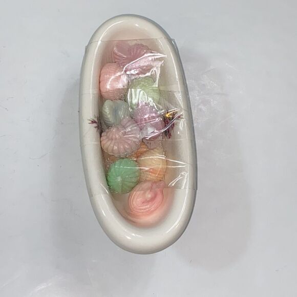 VTG, VB ATHENA CALIFORNIA MADE IN USA MINIATURE PORCELAIN CLAW FOOT TUB SOAP - Picture 5 of 11